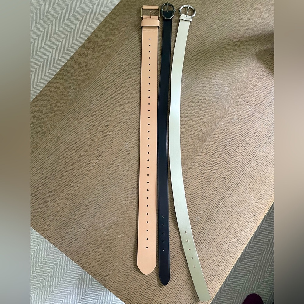 Set of Three Banana Republic Belts